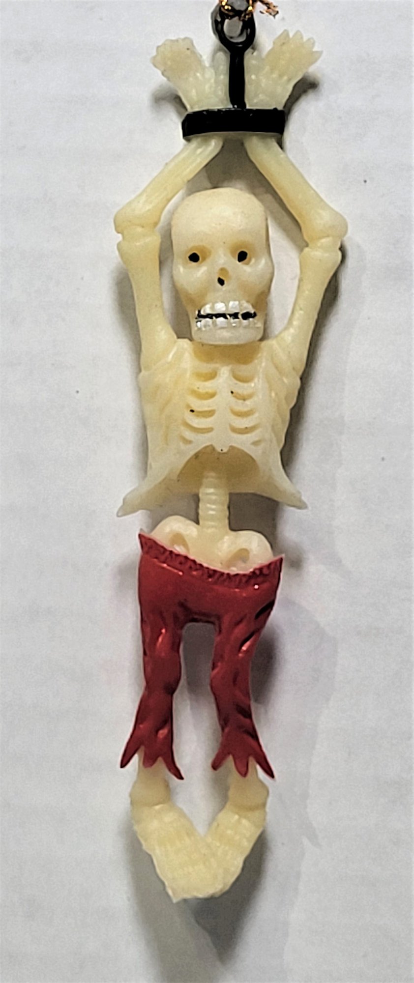 1960s Brabo Vintage Spooky Kooky Skeleton Oily Jiggler Spooky