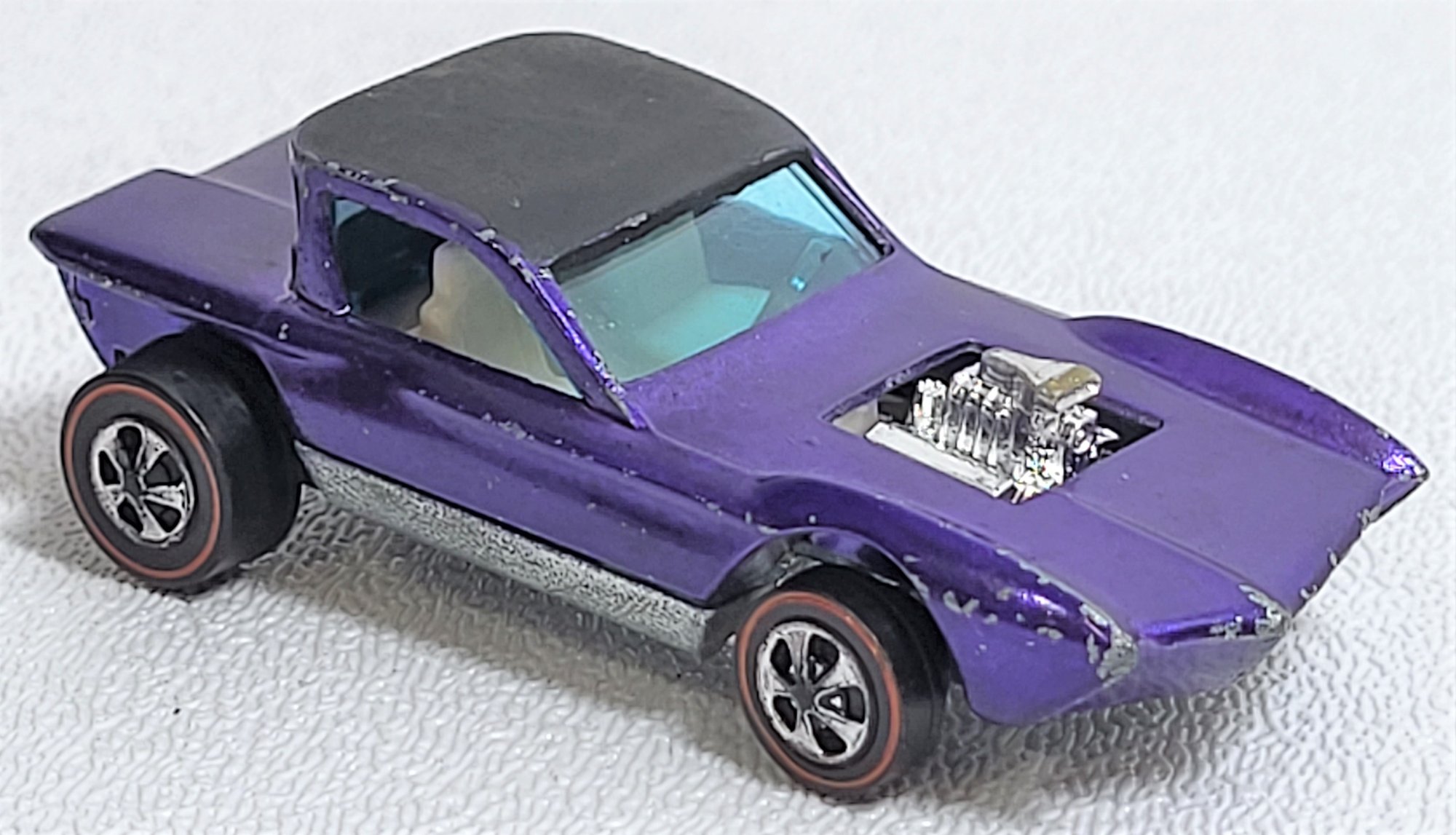 HOT WHEELS REDLINE 'SWEET 16' PYTHON, HK, PURPLE W WHITE INT