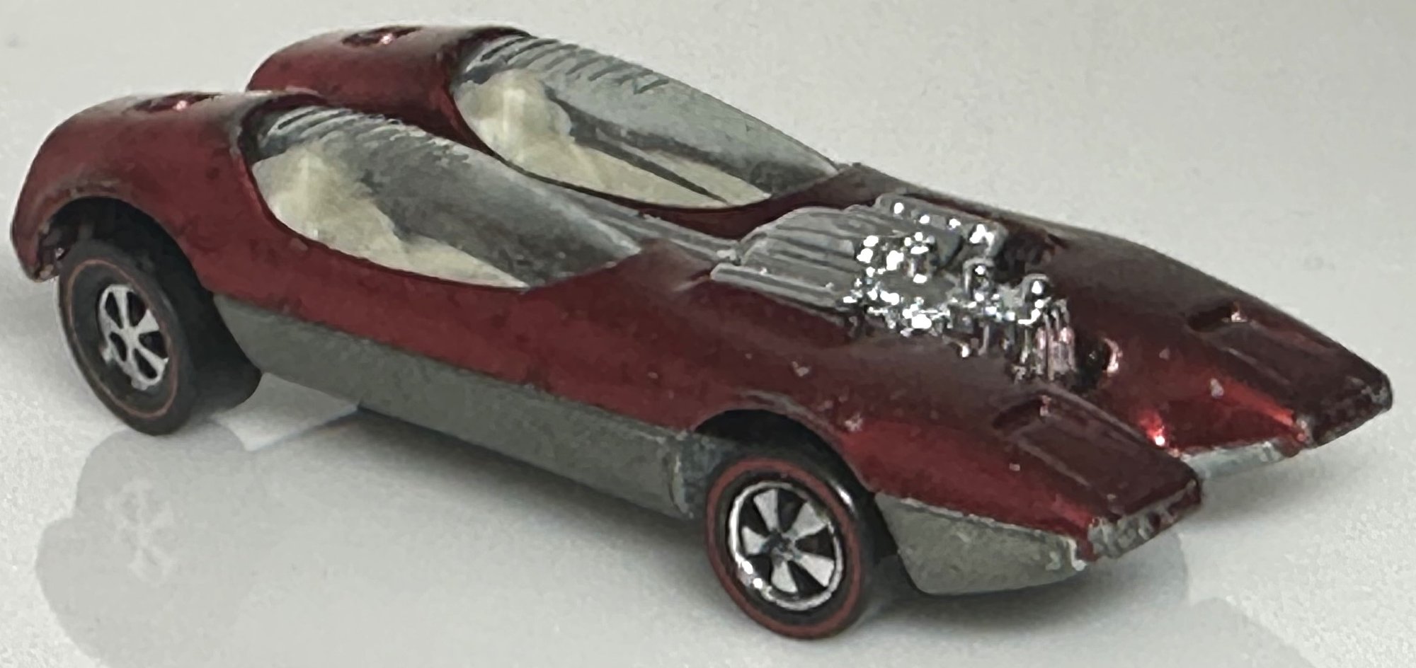 Hot Wheels Redline 1968 - Splittin' Image - 1:64 - Métal - Bleu - États-Unis