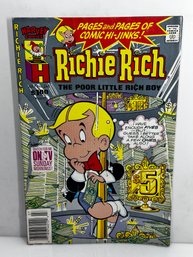 1990 Harvey Comics Richie Rich #248 The Poor Little Rich Boy