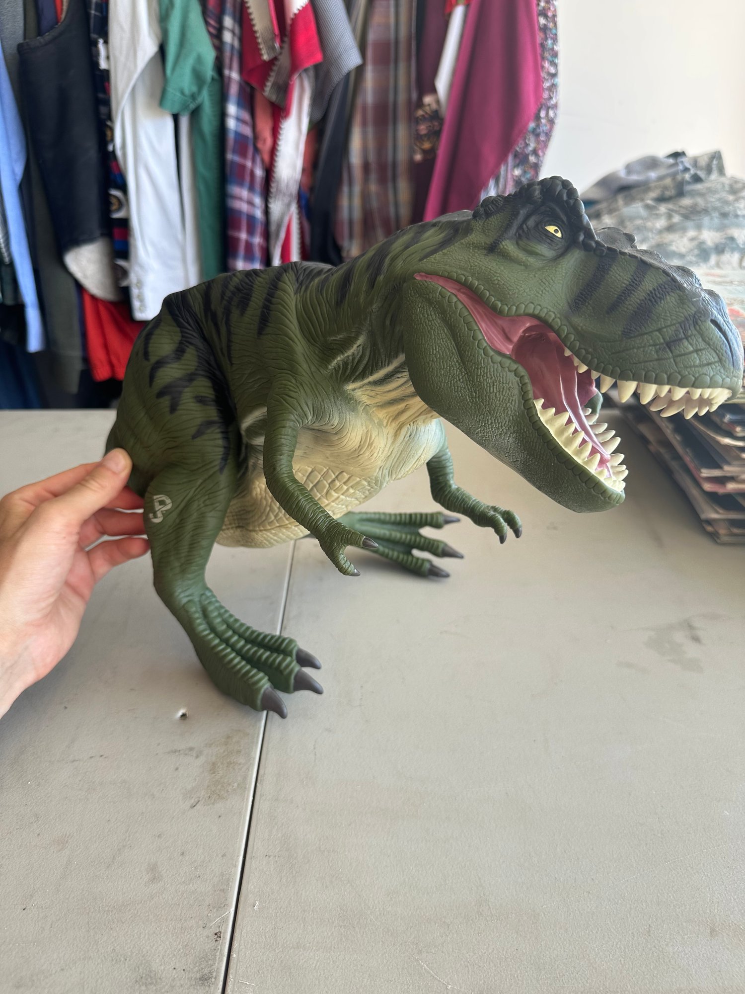 T-Rex Action Puppet ジュラシックパーク RARE Jurassic Park The Lost