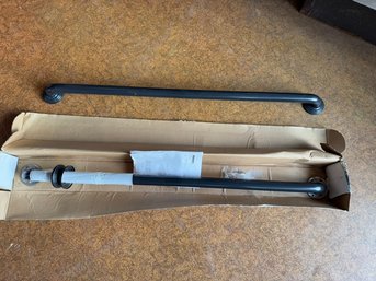 (2) 36 Kohler Grey Grab Bars. One New, One Used.