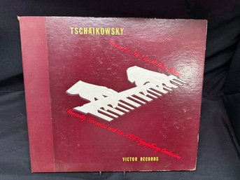 Tschaikowsky Vintage Victor Record Book With Records Concert No.1 In B Flat Minor