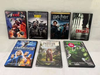 Lot Of 7 DVDs Pre-owned, Untested