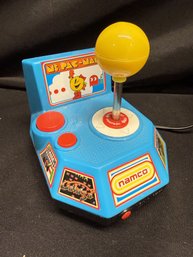 Jakks Pacific Ms. PAC-MAN Plug & Play TV Game Handheld Arcade Joystick Namco. Untested