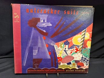 Tschaikowsky Vintage Victor Record Book With Records Nutcracker Suite 1940's