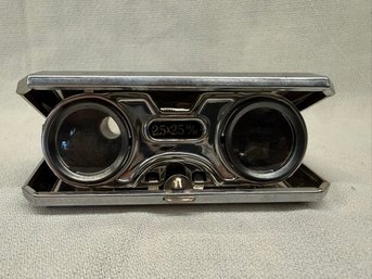 Vintage Focal Japan Folding Opera Glasses/compact Folding Binoculars