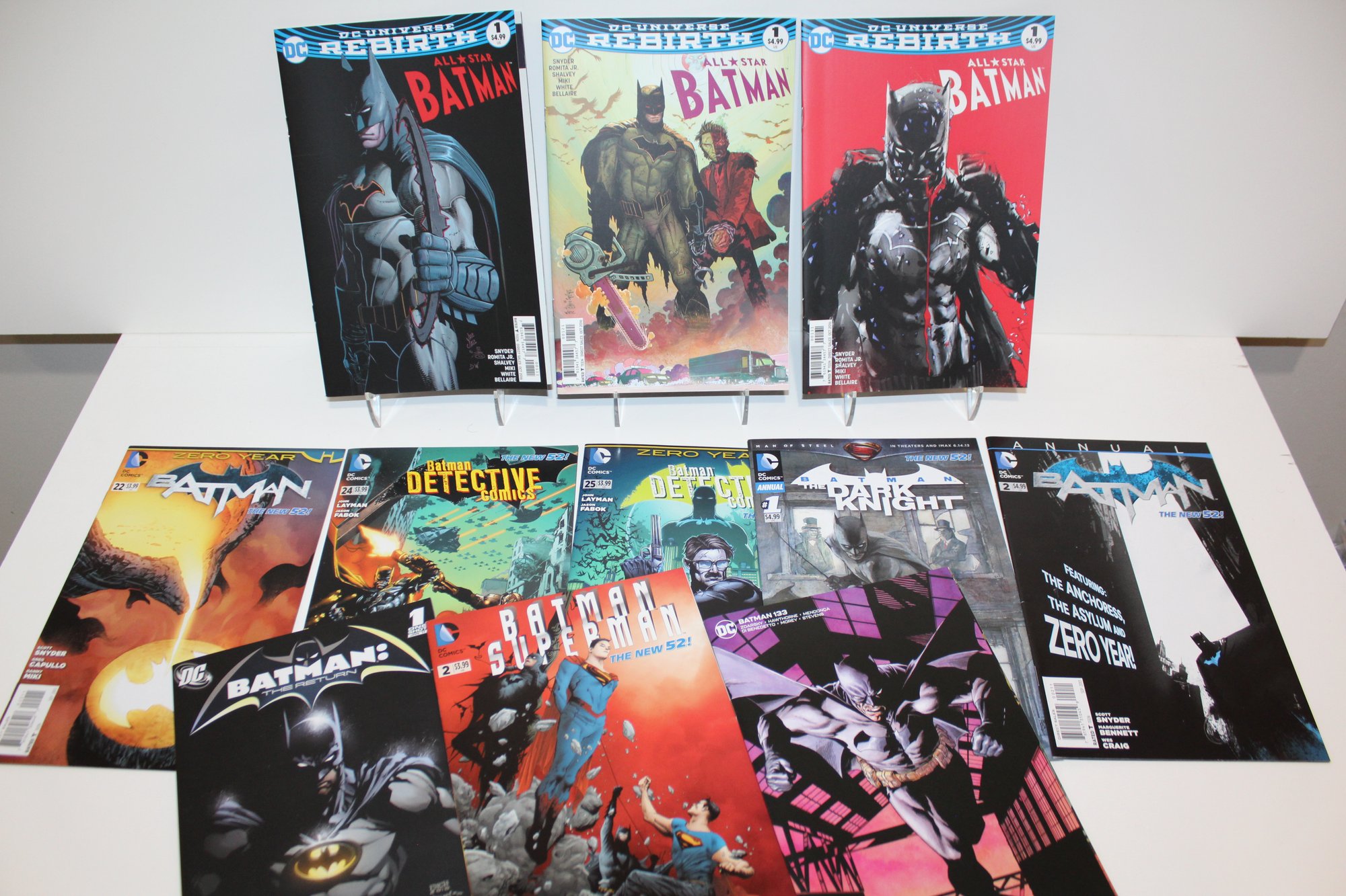 11 Comic Variety Of Batman - All Star Batman (2016) #1 (3 Variants ...