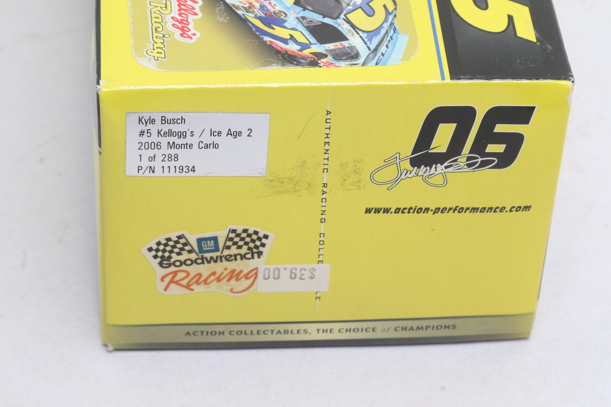Action Racing Collectibles 1:24 Scale NASCAR Die-Cast #5 Kyle Busch ...