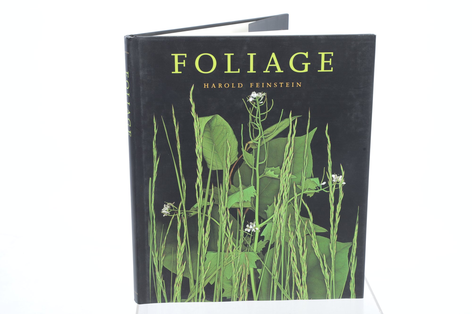 FOLIAGE BY HAROLD FEINSTEIN, SIGNED & INSCRIBED, 1ST EDITION, 2001