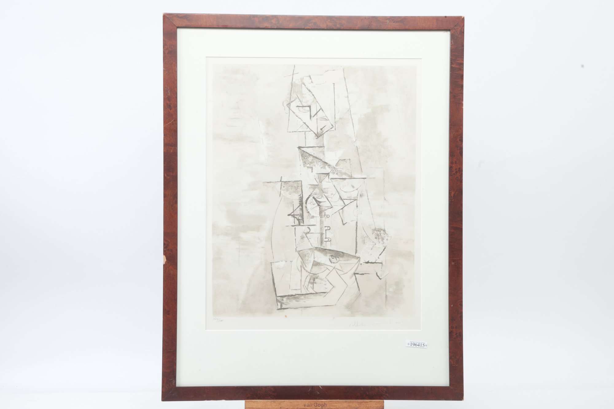 Pablo Picasso (1881-1973) , Mandoline et portée de musique Christie's