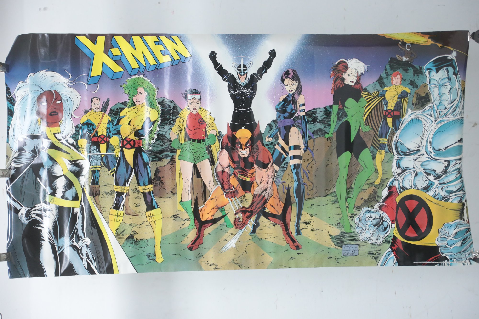 JIM LEE X-MEN OUTBACK POSTER OVERSIZED MARVEL COMICS PRESS 59