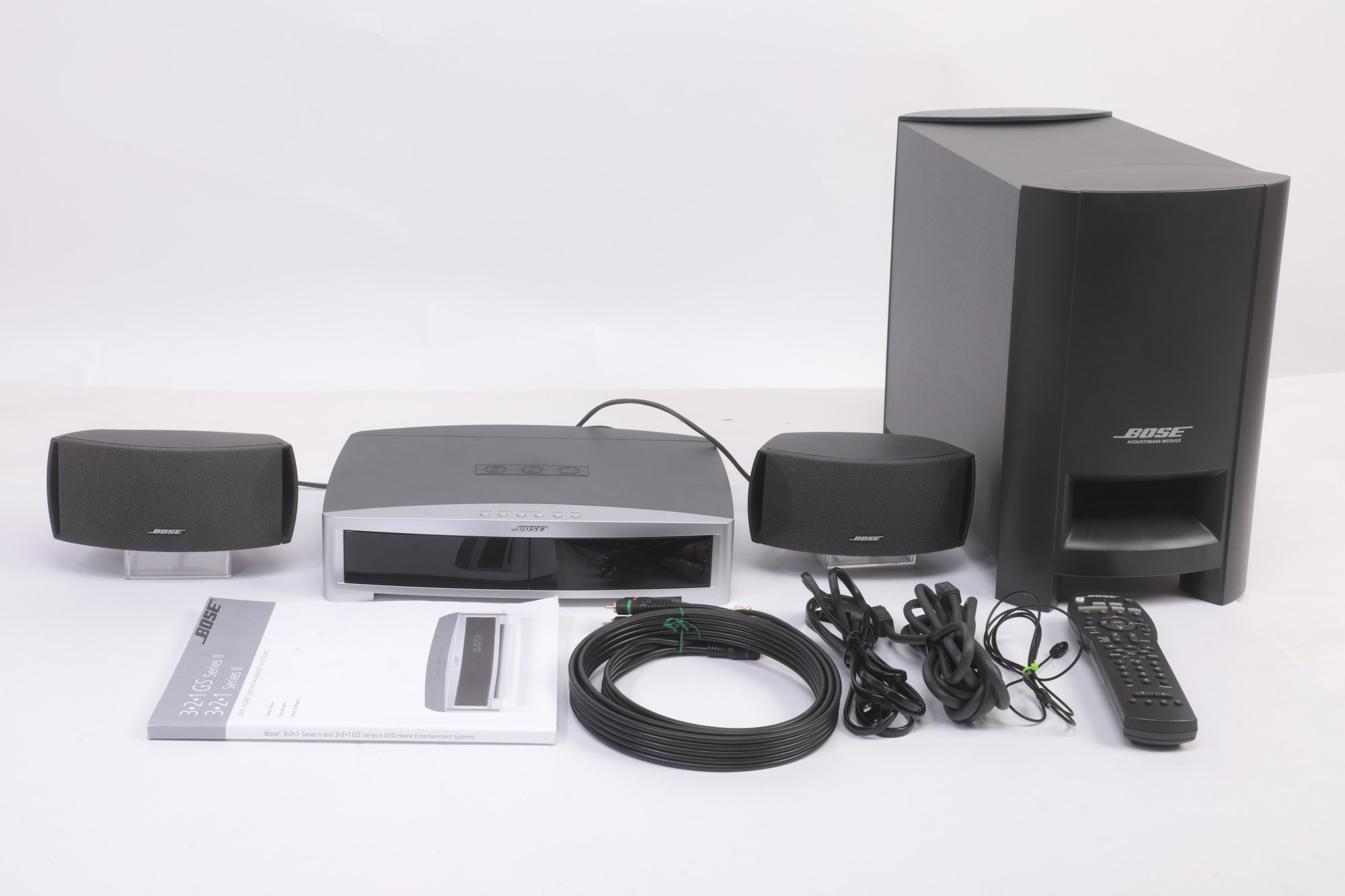 BOSE 3 2 1 GS Ⅱ DVDホームシアターシステム スタンド付 【公式通販】