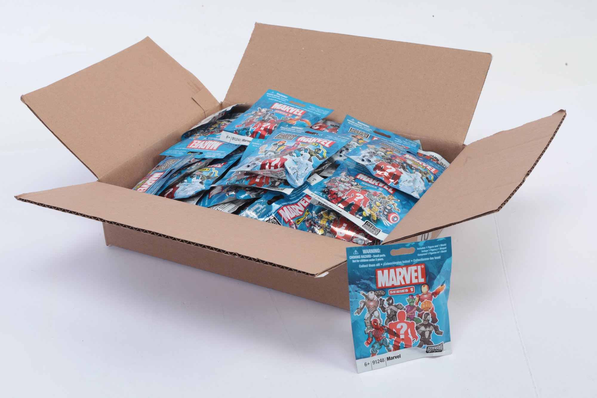 Large Lot Of Marvel Mega Bloks Sealed Packages #193831 | Auctionninja.com