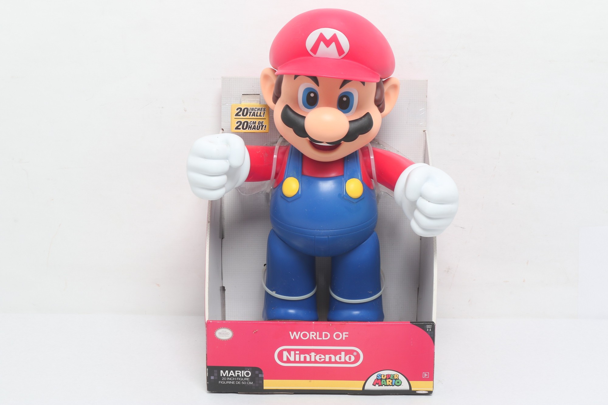Jakks Pacific World Of Nintendo Super Mario Figure Huge 20