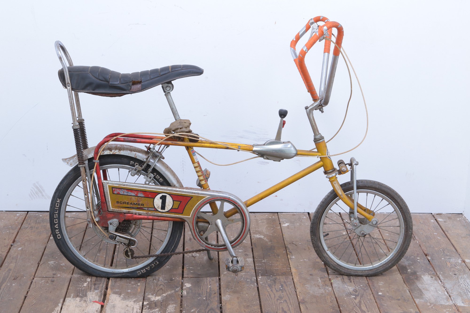 Vintage 1968 Sears Screamer Bicycle W/all Original Parts #180045