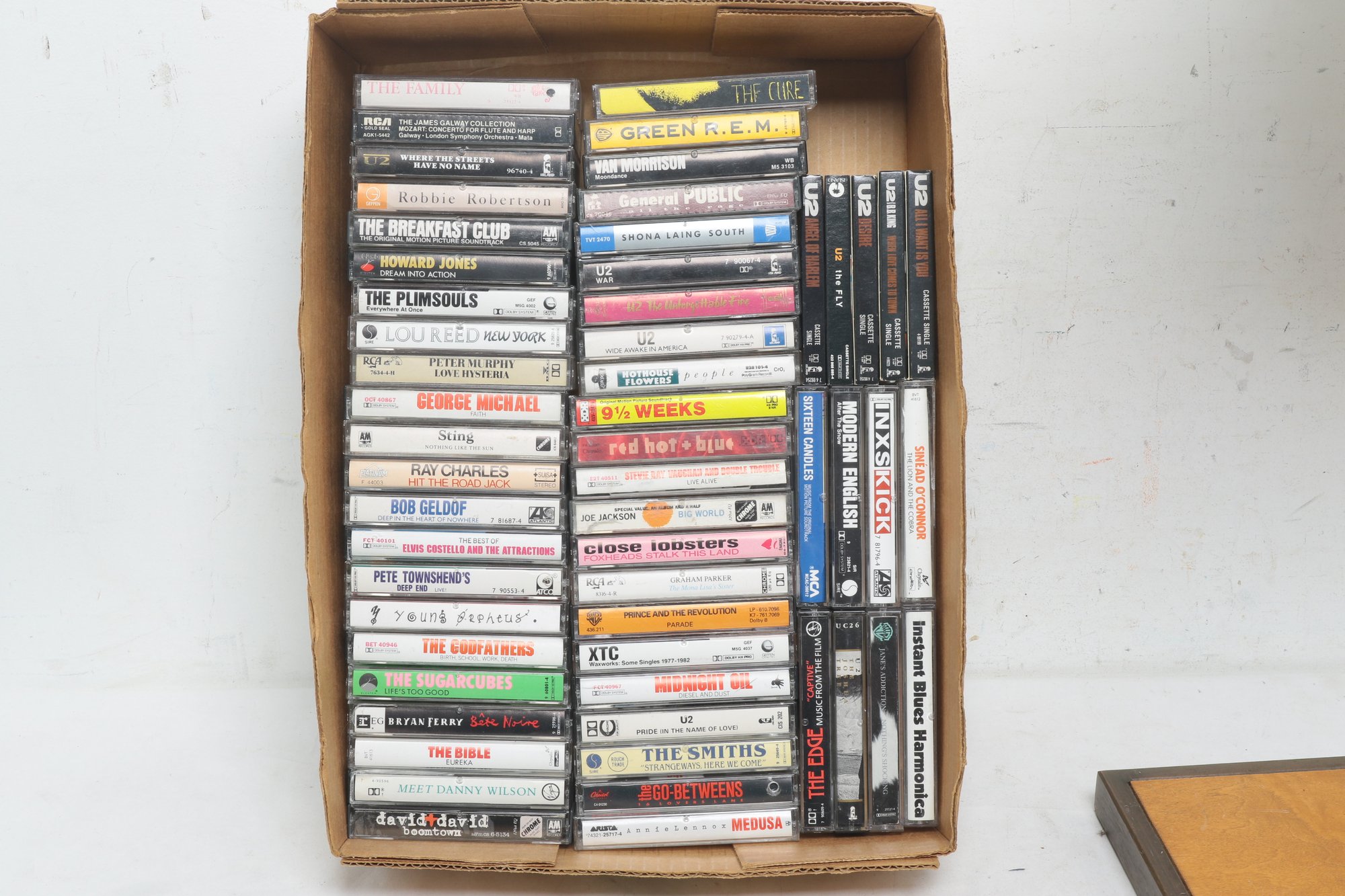 56 Vintage Cassettes - Mixed Genre REM, INXS, U2, Ect. #198608 ...