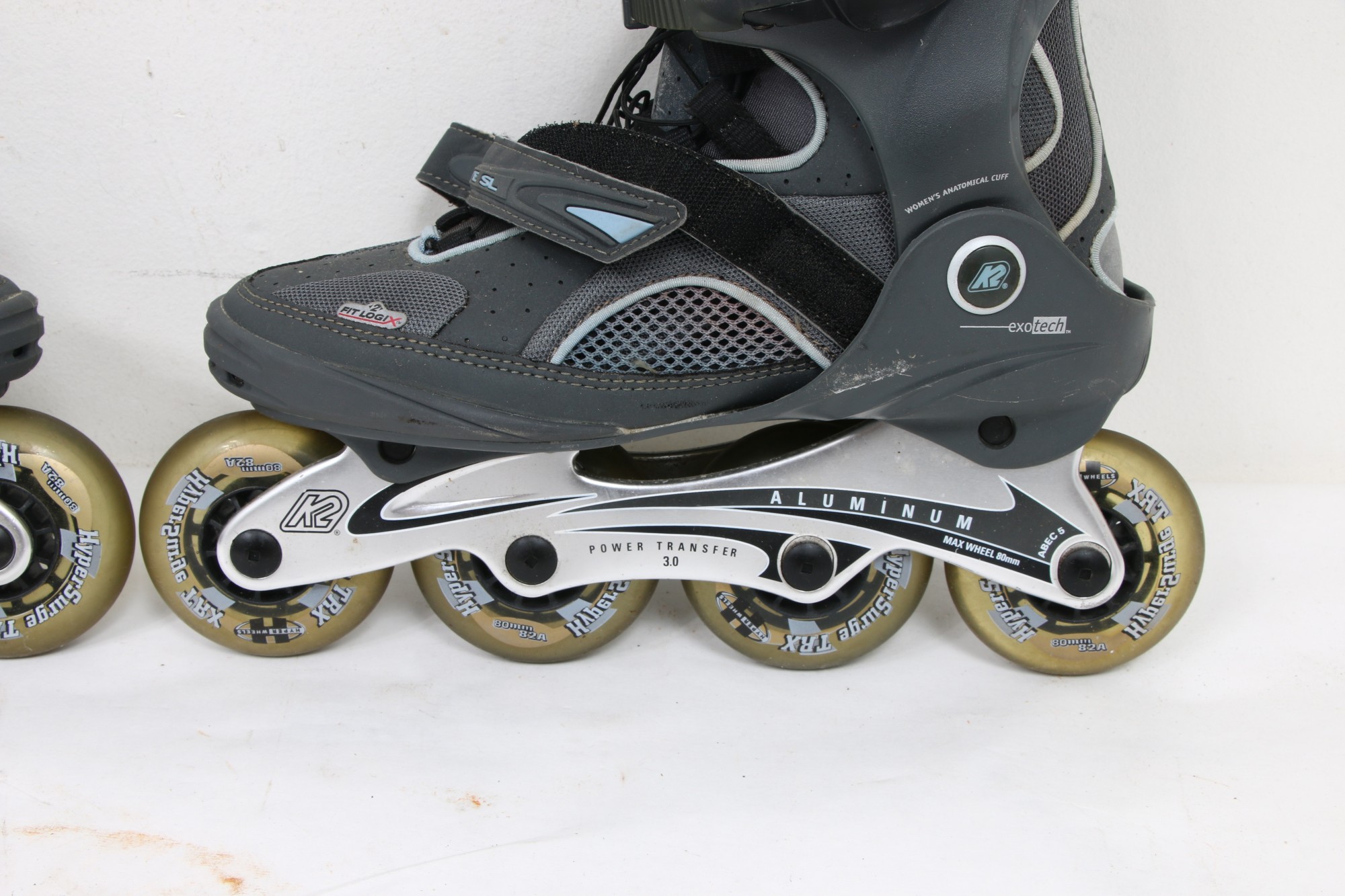 K2 SKYESL-W Exo-tech Power Transfer Inline Skates Rollerblades