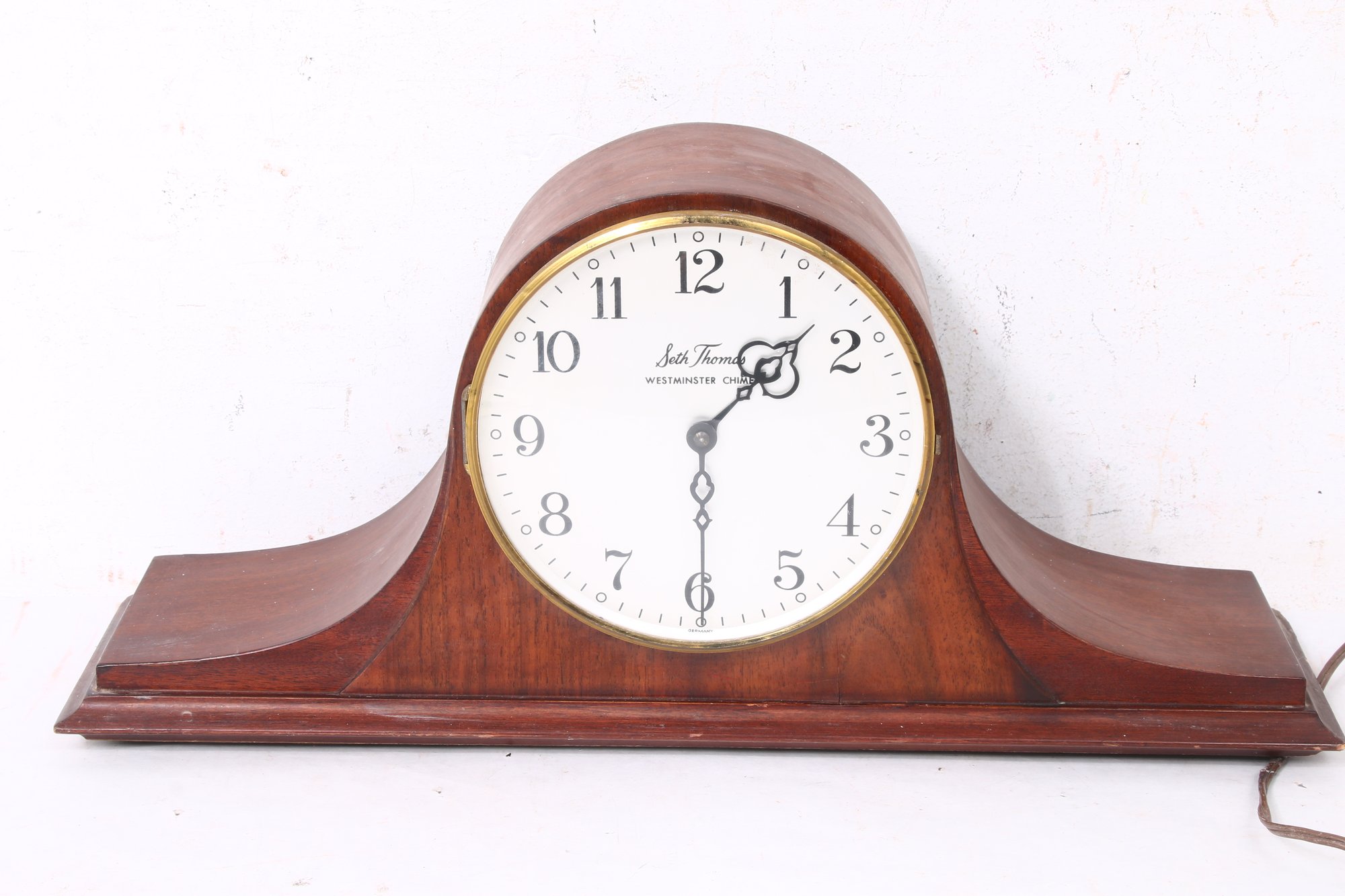 Vintage Seth Thomas Medbury 6E Westminster Chime Electric Mantel