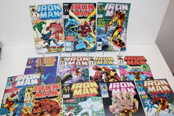 12 Marvel Iron Man Comics, Nice Runs, #229-#236, #238-#240, Nice Solid Issues (1988-1989)