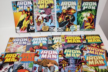 15 Iron Man Comics, Nice Runs, #256-261, #263-271. (1990-1991)