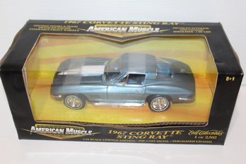 1967 Corvette Sting Ray By ERTL American Muscle, 1 Of 2502 Units Offered Limited Edition