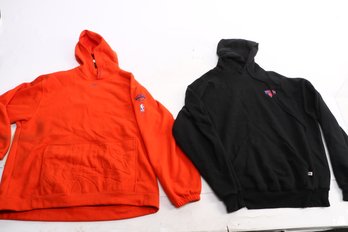 Two New York Knicks Men's Coats Size XL And XXL