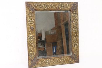 Antique Brass Mirror