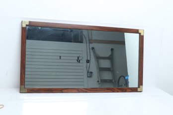 Large Heavy Antique Mirror Very Cool