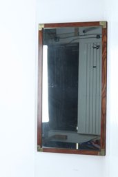 Large Heavy Antique Mirror Very Cool