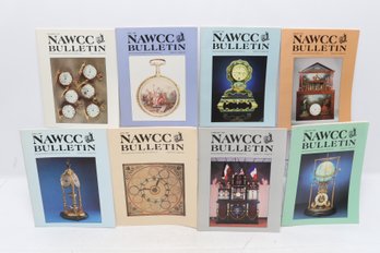Vintage NAWCC Watch & Clock Collector Bulletins From 1988-1990