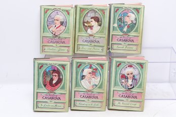 Six-Volume Set Of Jacques Casanova De Seingalt Memoirs