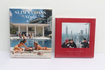 Fashion Photography & Design 2 Books Norman Parkinson Always In Fashion & Slim Aarons Style Sealed