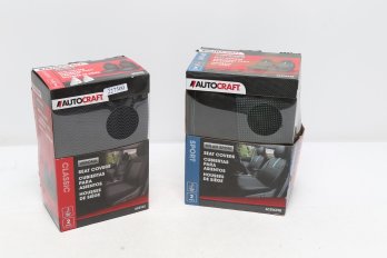 2 Packs Of AutoCraft Car & SUV Seat Cover New