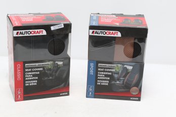2 Packs Of AutoCraft Car & SUV Seat Cover New