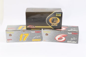 3 NASCAR Die-Cast Cars  Dale Earnhardt Jr. #8, Matt Kenseth #17 & Mark Martin #6