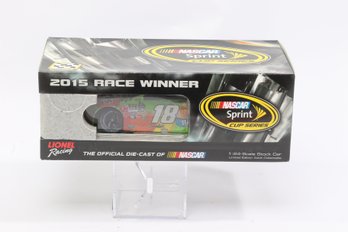 Lionel Racing NASCAR #18 Kyle Busch Die-Cast Car M&M's Crispy 2015 Race Winner  Sprint Cup Series