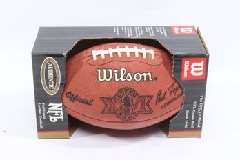 Wilson Official NFL Super Bowl XLVI Game Football