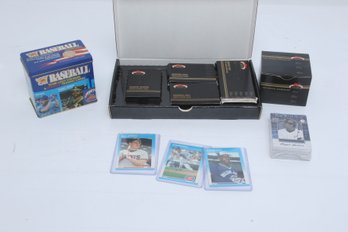 Multi Lot Baseball Sets 1991 Stadium Club Set  Members Only Kit 1987 Fleer Update Set  2008 Yankkee Legends