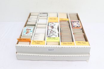 5000 Count Box Of Assorted Baseball Cards From 1982 & Up