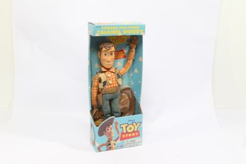 Disney Pixar Toy Story Talking Woody Sheriff Woody Figure With Box
