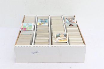 3200 Count Box: Lot Of Early 1980s Assorted Baseball Cards