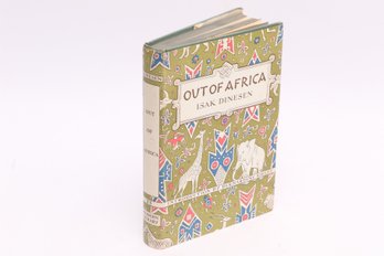 OUT OF AFRICA, 1952, Isak Dinesen, Modern Library Edition, Dust Jacket