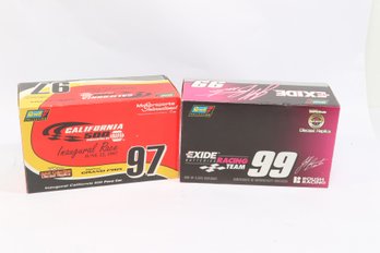 2 NASCAR Die-Cast Cars  #97 California Inaugural Race Pace Car & #99 Exide / Roush Racing