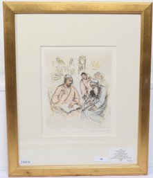 Ira Moskowitz 1980 Original Signed Etching From 'Reaches Of Heaven' Limited Edition Series