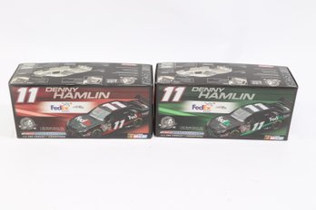 Lot Of 2 NASCAR Die-Cast Cars  Denny Hamlin #11 FedEx  2008
