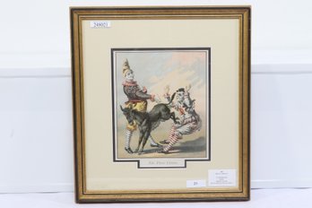 1882 'Kelly Circus' Hand Colored Lithograph Routledgen & Son, London