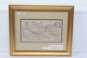 Northern Part Of The Circle Of Lower Saxony 1757 Thomas Kitchin Copperplate Engraving