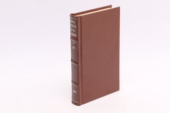 DOUBLE WITNESS OF THE CHURCH, 1849, Kip, Episcopal Theology, Leather Binding