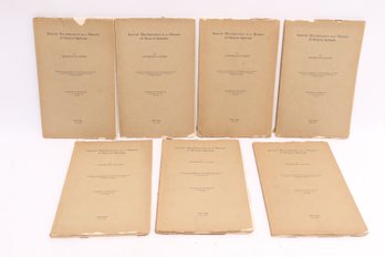 INTERVAL DISCRIMINATION, 1942, Thurber Madison, Music Aptitude, Lot Of 7